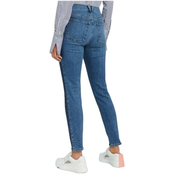 Veronica Beard Jeans Size 31/12  Kate High Rise Skinny Jeans Blue Two Tone - Picture 9 of 9